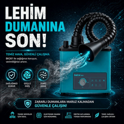 BAKON BK261 Duman Emici - Resim 4
