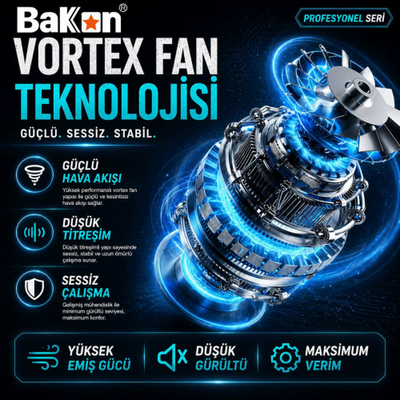 BAKON BK261 Duman Emici - Resim 6