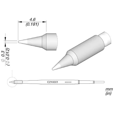 JBC C210-001 Havya Ucu - Resim 1