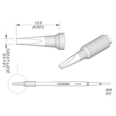 JBC C245 944 Havya Ucu - Resim 1